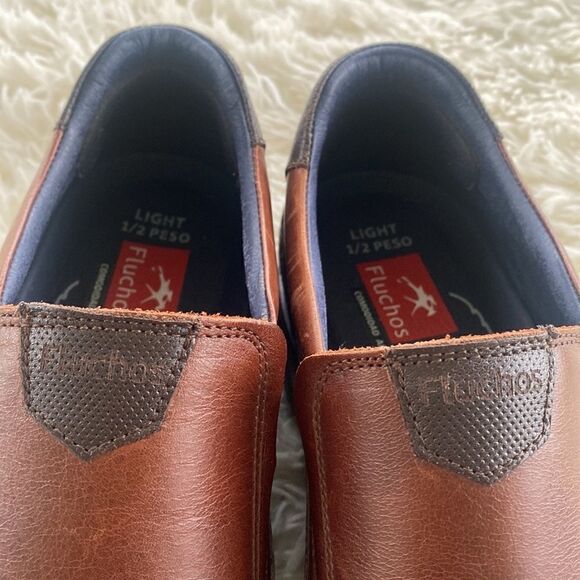 Fluchos Leather Mens Celtic Shoes 44 - Picture 5 of 11